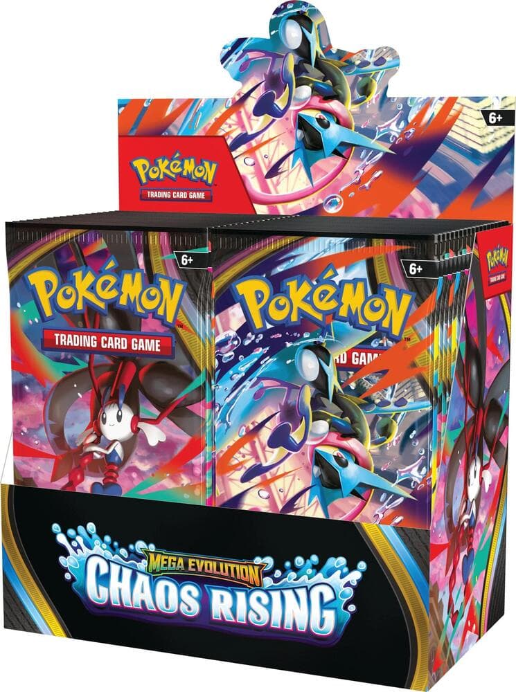 Chaos Rising Booster Box - Pokémon TCG Mega Evolution boosterboks